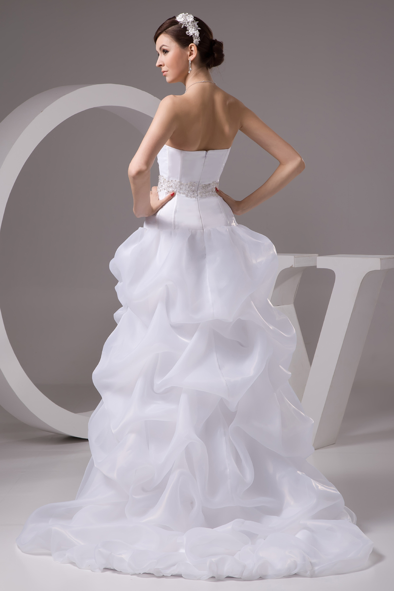 Olkaimeton Sügisel Asümmeetriline Varrukateta Aastakäik Tõmblukk kuni Pulmakleit