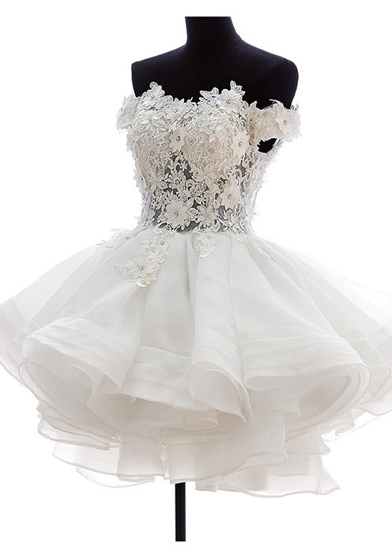 Outdoor Natural Waist Short Sleeves Capped Sleeves Zipper Up Lace Wedding Dress