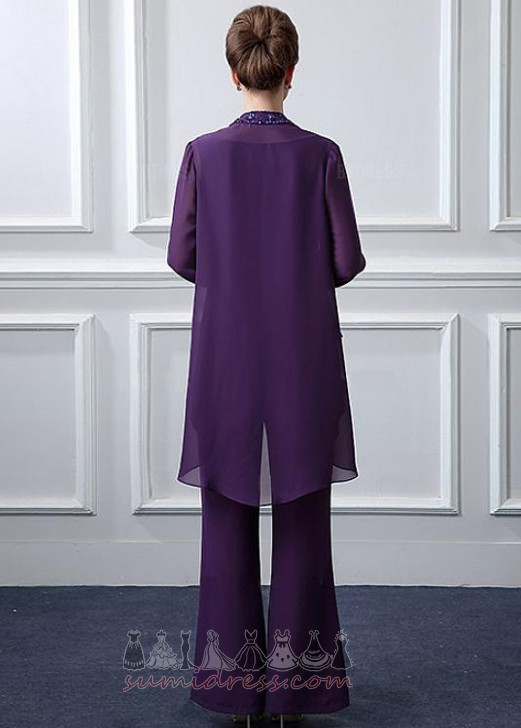 Pantaloni Costum rochie Lungime de glezna Conservatie Subţire Talie naturale șifon Navetă / Oficiul