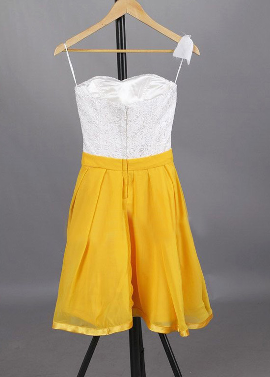 Παράνυμφος φόρεμα Κοντό Αμάνικο Δαντέλα επικάλυψης Φυσικό Φερμουάρ επάνω Τιράντες σπαγγέτι