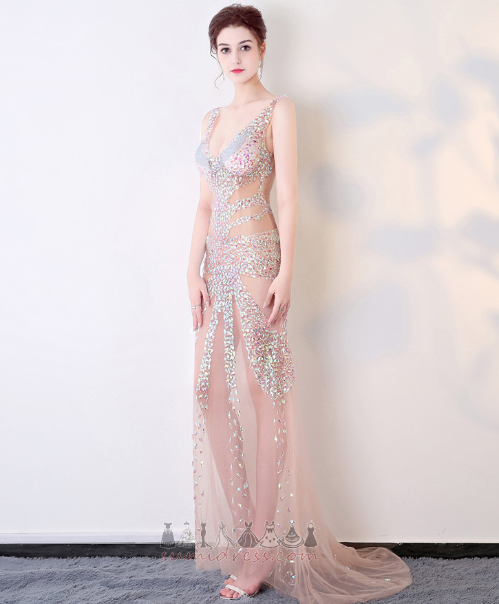 Päron Dragkedja juvel livstycket Profilering Stjärnklar Elegant balklänning