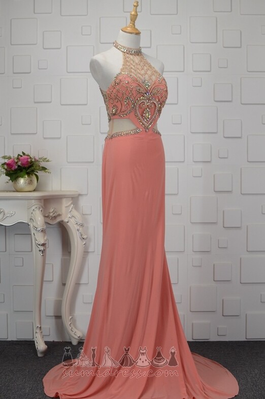 Party Long Natural Waist Spring Draped Luxurious Prom Dress