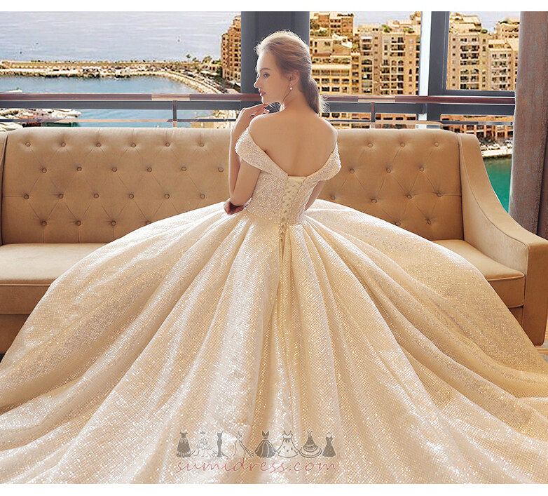 природні Талія Зоряний блискітками Босоніжки на відкритому повітрі Весільна сукня