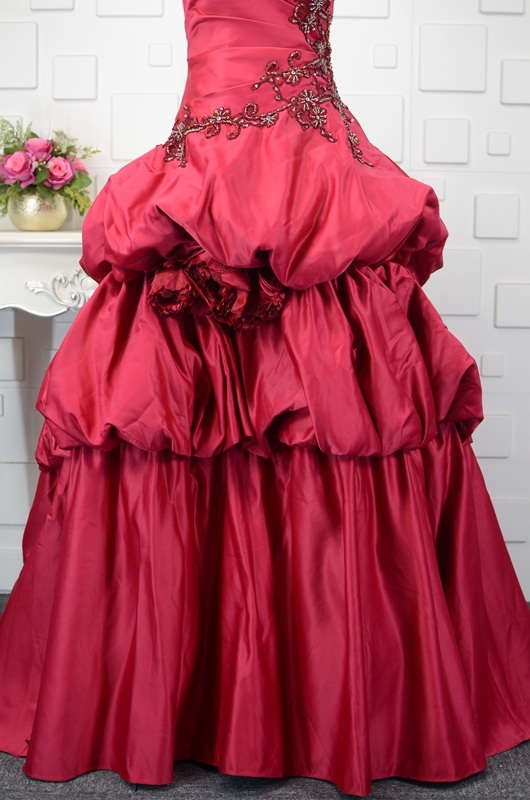 Quinceanera sukienka Linia A formalny Naturalne talii szerokie ramiączka Długi Średni