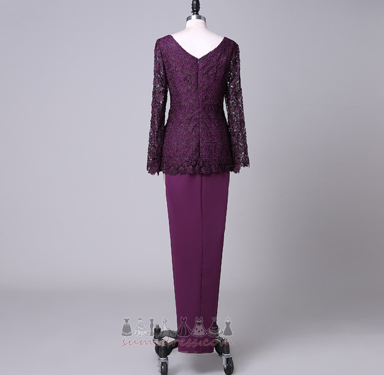 Rochie de mama Mâneci lungi Primăvară Cu Pantaloni Lungime de glezna Costum