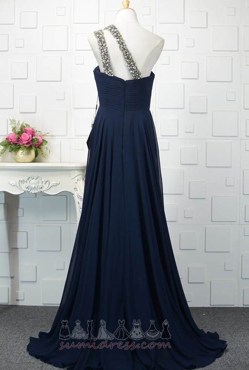 Rochie de seară Fără mâneci Lungime podea Elegant Drapat Fermoar până Parte