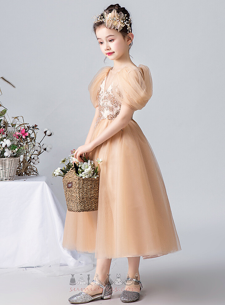 Romantik Boncuk Doğal belden Tören Çok katmanlı Yaz Cemaat elbise