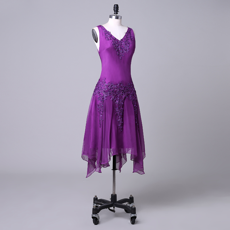 Sikning Te-længde Høj dækning Medium Naturlig Talje A-linje Mor kjole