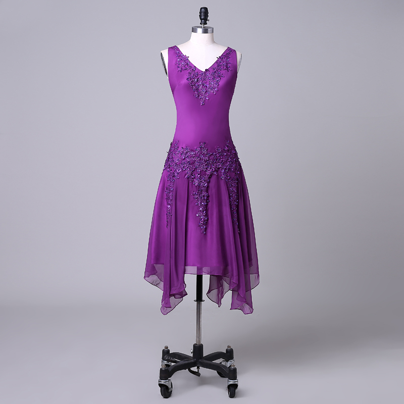 Sikning Te-længde Høj dækning Medium Naturlig Talje A-linje Mor kjole
