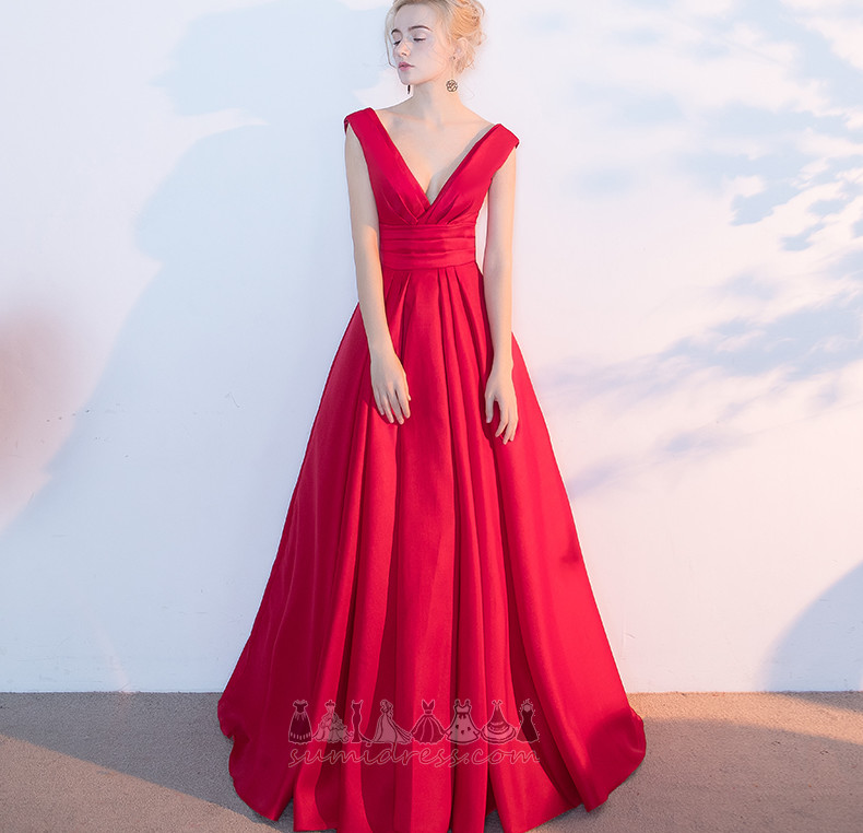 Skládaný živůtek Délka podlahy A-Line Střední pasu Elegantní večer sukně