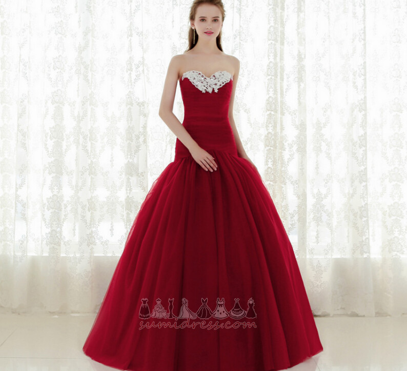 Sleeveless Draped Zipper Up Sweetheart Elegant A-Line Prom Dress