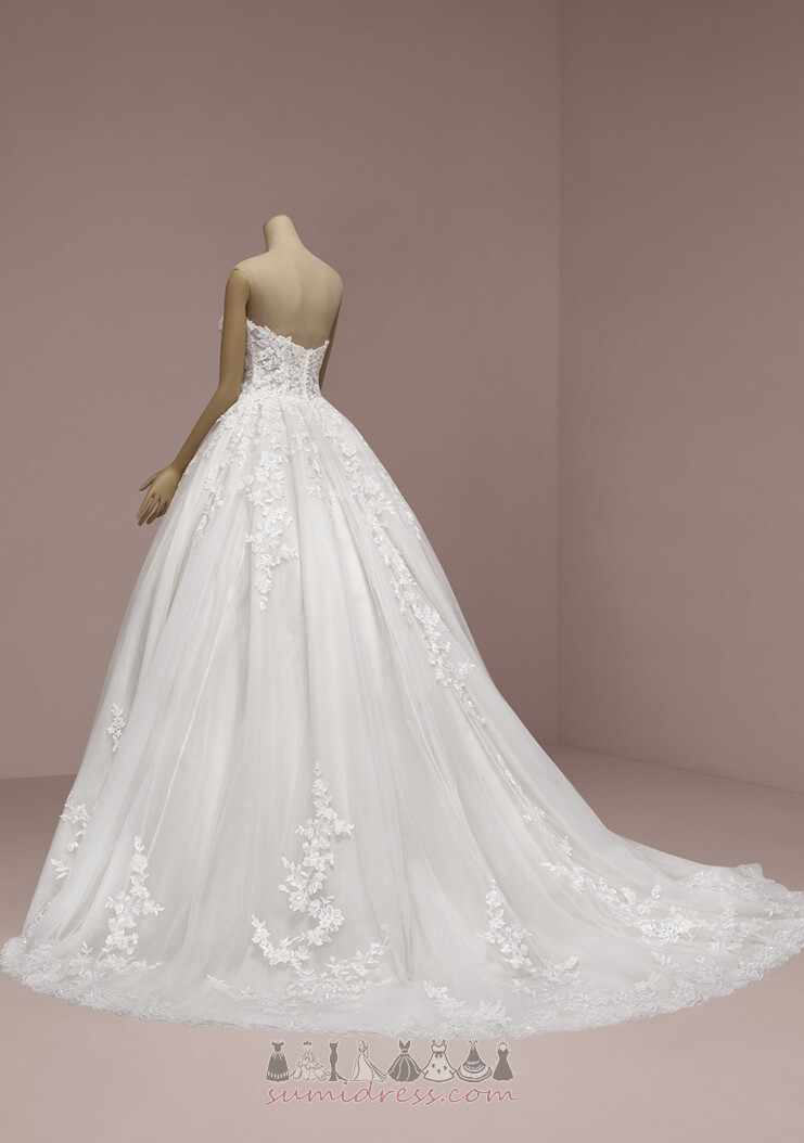 Sleeveless Lace Formal Beach Draped Natural Waist Wedding gown