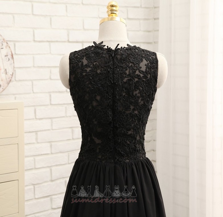 Sleeveless Show/Performance Jewel Elegant Lace Natural Waist Prom gown