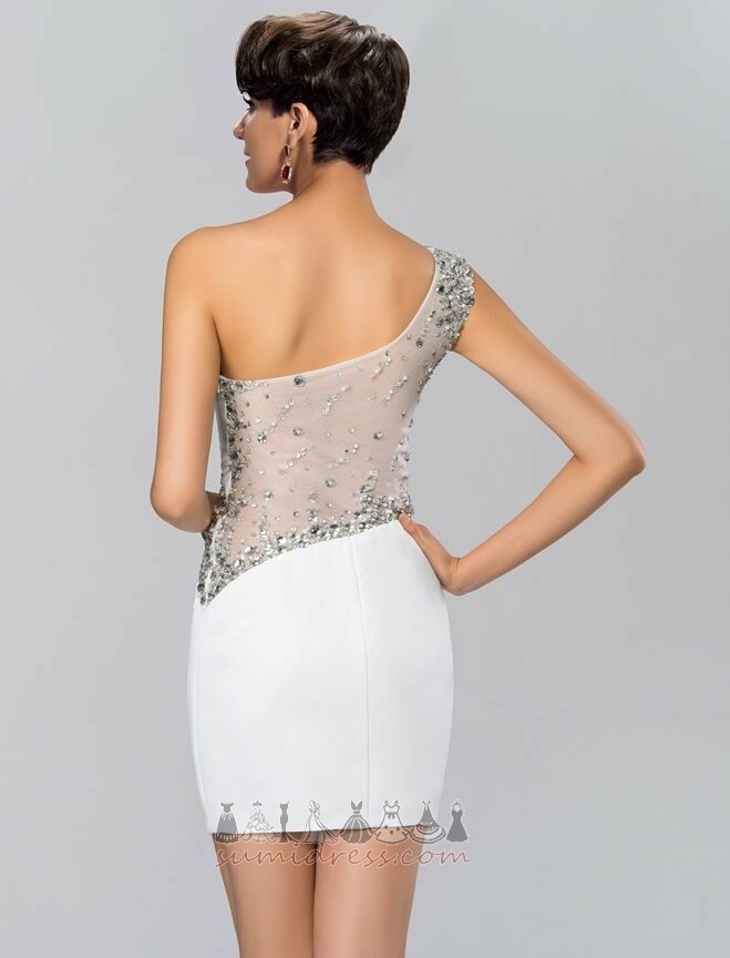 Sommar Pärlstav bälte Profilering Show / prestanda Ärmlös Kort Cocktail klänning