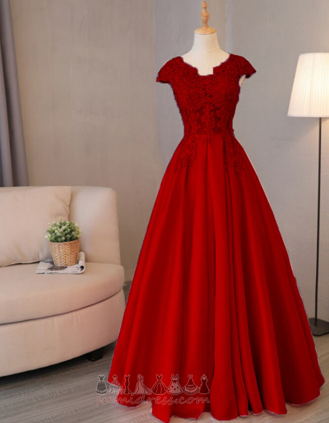 Sukienki na studniówkę Sprzedaż Nanoszone jesień Naturalne talii Satyna Linia A
