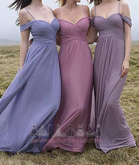 Sukienki Wieczorowe Nanoszone Sznurowane elegancki Piłka Szyfon Długi