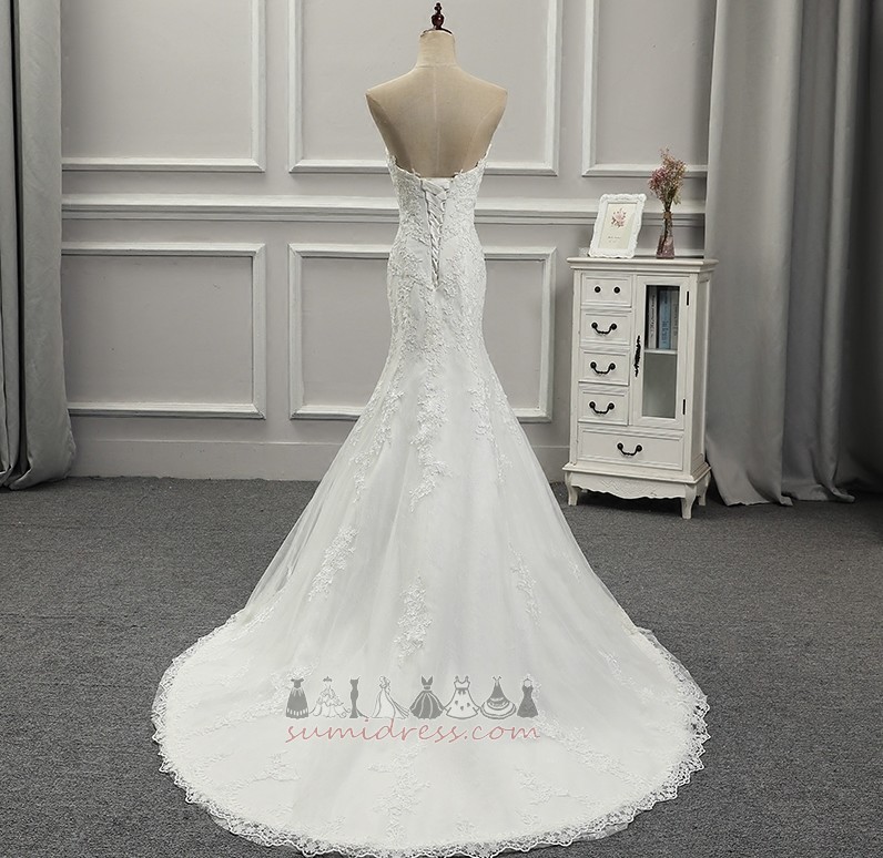 Свадебное платье Шик без бретелек длинный русалка церковь Кружевной оверлея