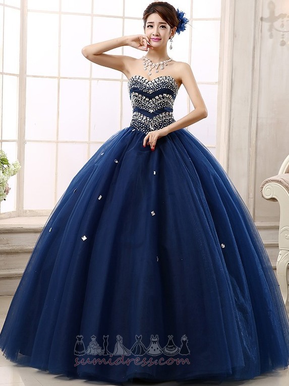 Sweep Train Draped Sweetheart Natural Waist Ankle Length A-Line Quinceanera Dress