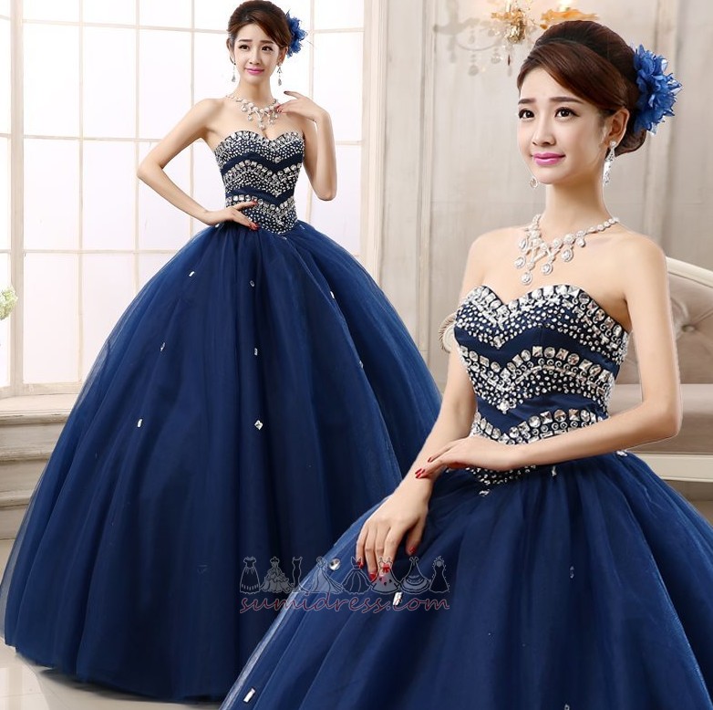 Sweep Train Draped Sweetheart Natural Waist Ankle Length A-Line Quinceanera Dress