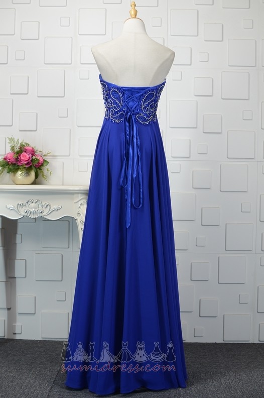 Sweetheart Elegant Beading Empire Lace Overlay Summer Evening Dress