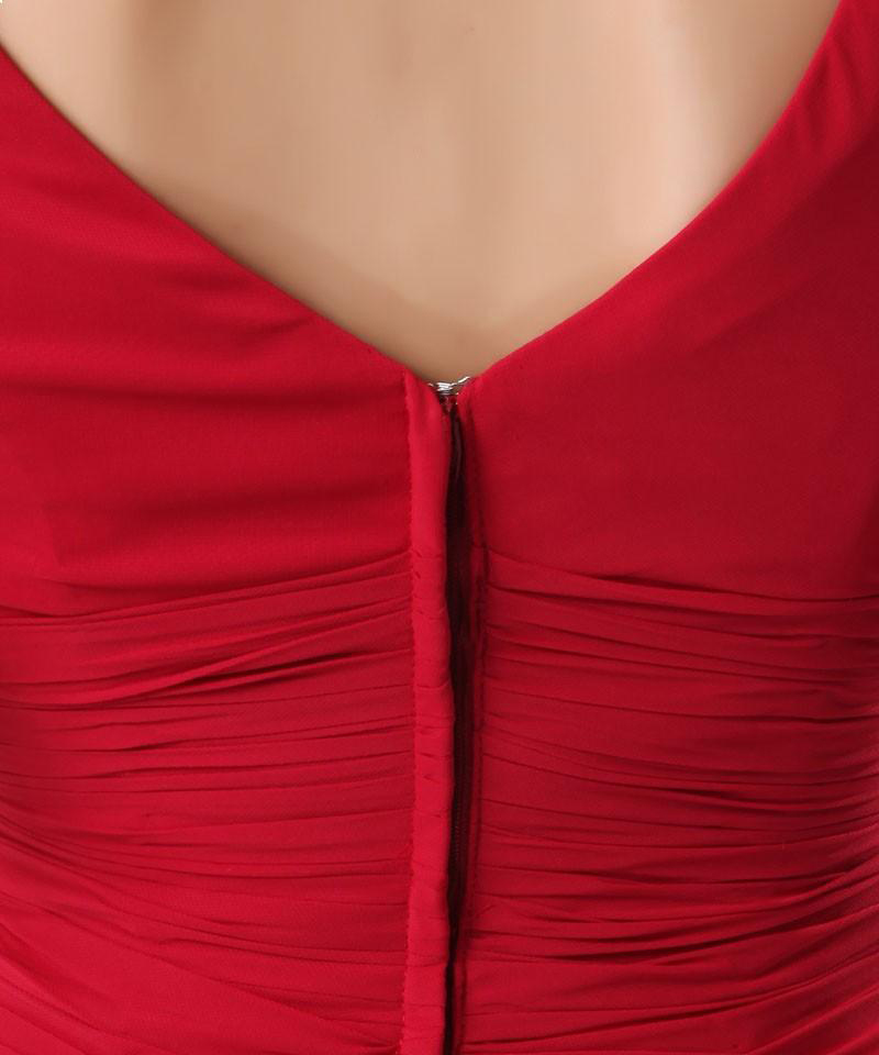 T-särk Sügisel Lühikeste varrukatega V-kaelus Kiik Elegantne Pruutneitsi kleit