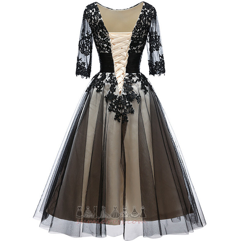Тюл Линия Дантела-нагоре продажба драматични Круша вечерна рокля