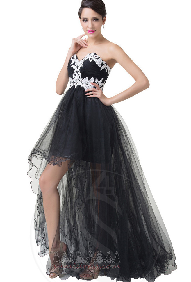 Tulle Lace Overlay Floor Length Elegant Spring A-Line Party Dress