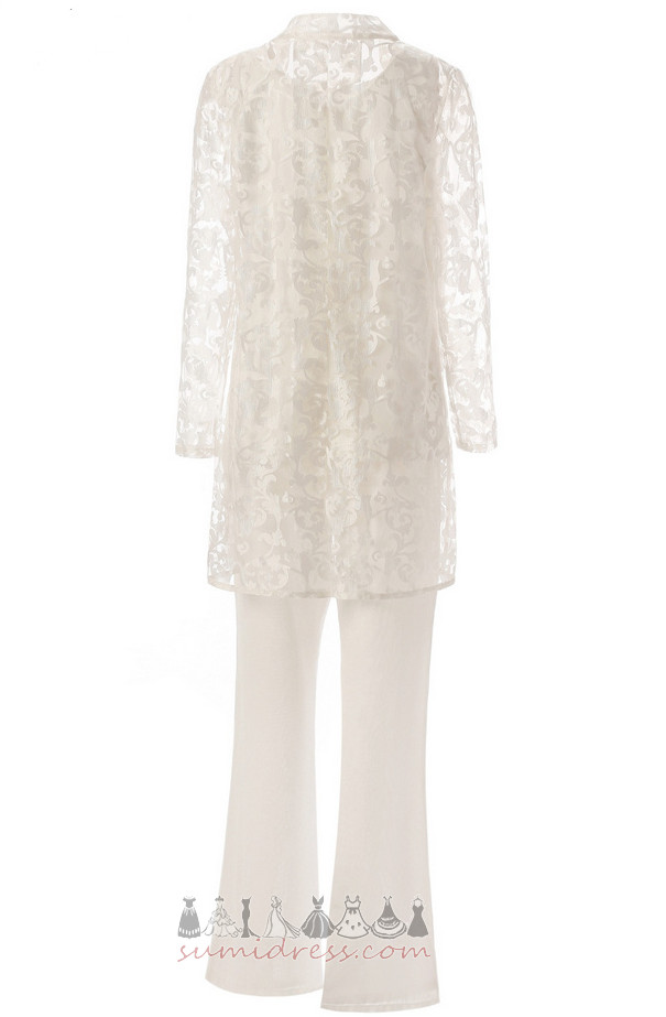 Uzun kollu Ayak bileği uzunluğu Resmi Dantel Kepçe Kış Anne elbise