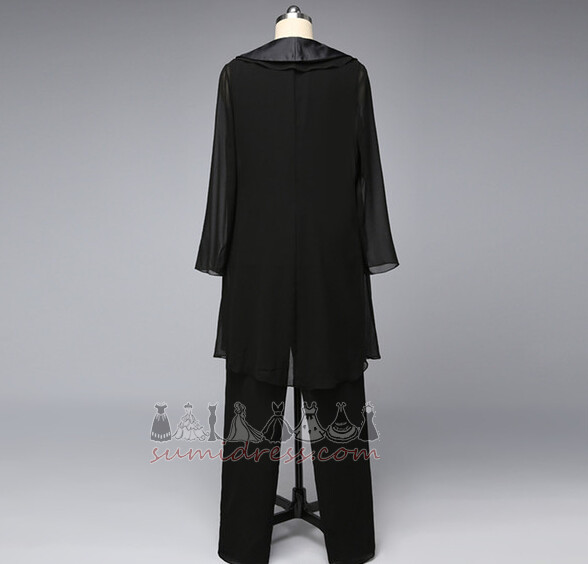 Večierok Tričko Formálne Oblek Členok dĺžka S dlhými rukávmi Nohavicový kostým šaty