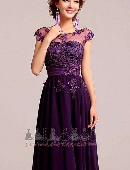 Zatvarač Elegantan Šifon Gležanj Duljina Zamotan Crta Večernje haljina